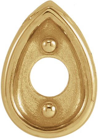 Кръгъл Teardrop Слайд Pendant Монтаж