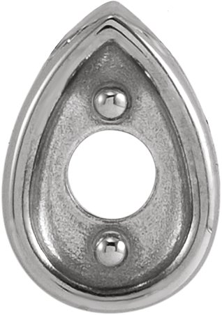 Teardrop Necklace or Slide Pendant