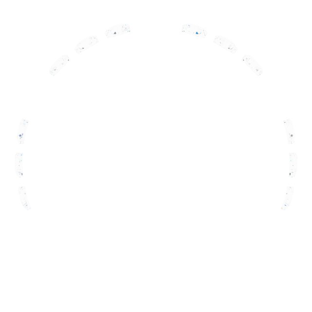 Alternative view of 7/8 CTW Natural Diamond Stackable Anniversary Band – Platinum