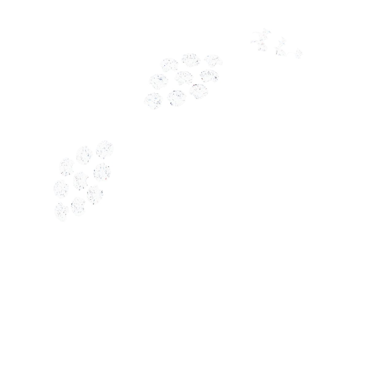 1/10 CTW Natural Diamond Anniversary Band – 14K White Gold