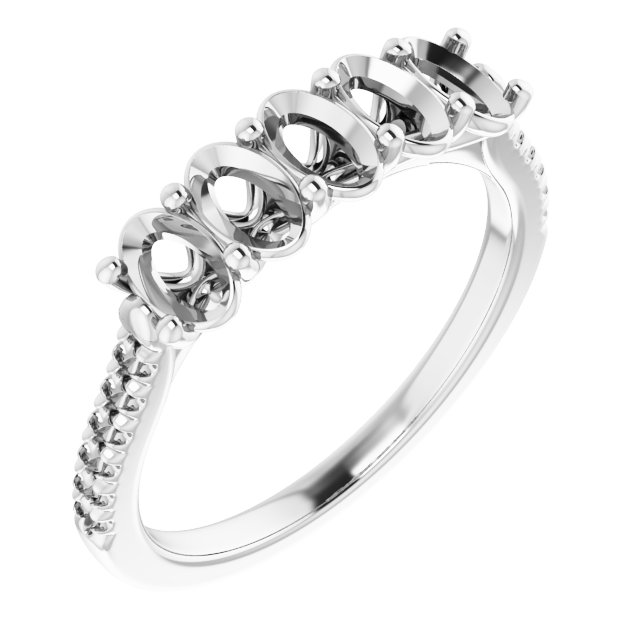 14k White Gold