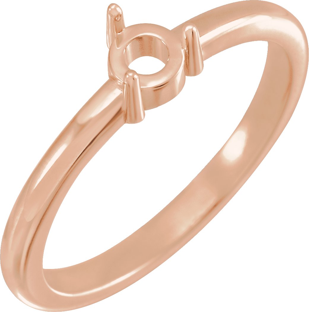 Cabochon Solitaire Ring