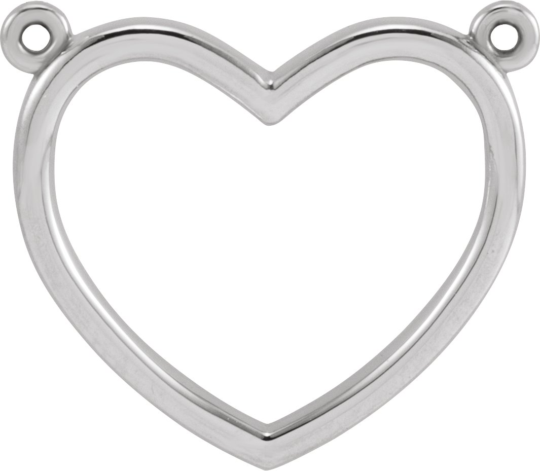 Heart Necklace or Center