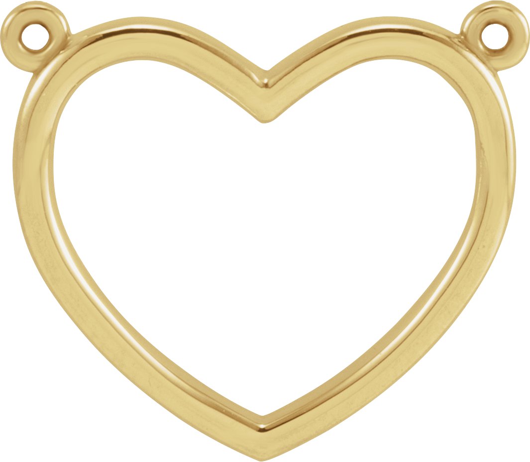 Heart Necklace or Center