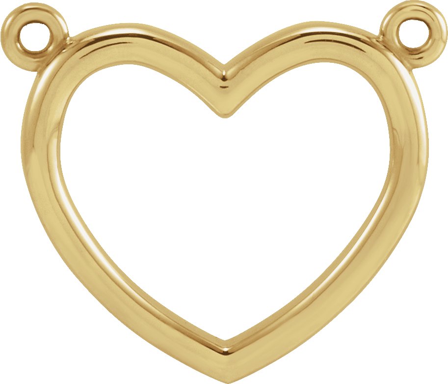Heart Necklace or Center