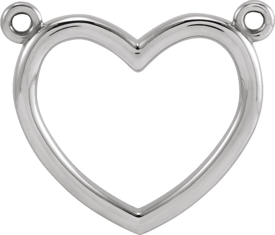 Heart Necklace or Center