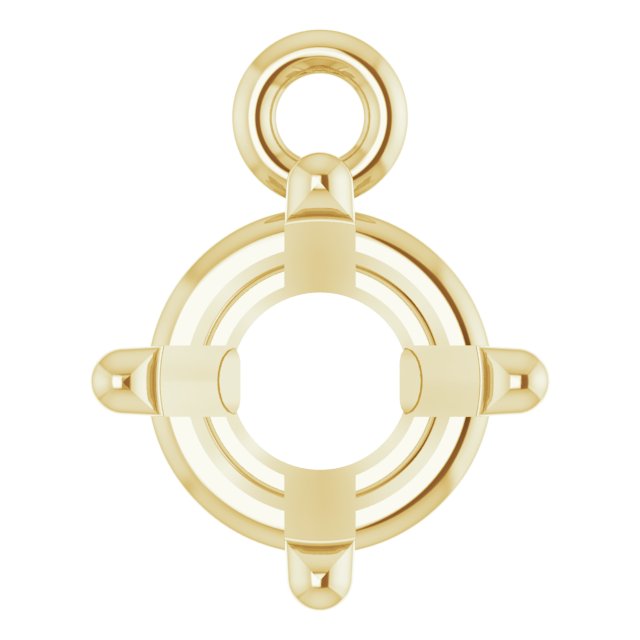 Round 4-Prong Basket Dangle
