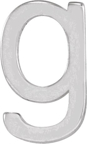 Sans Serif Lowercase Initial Trim