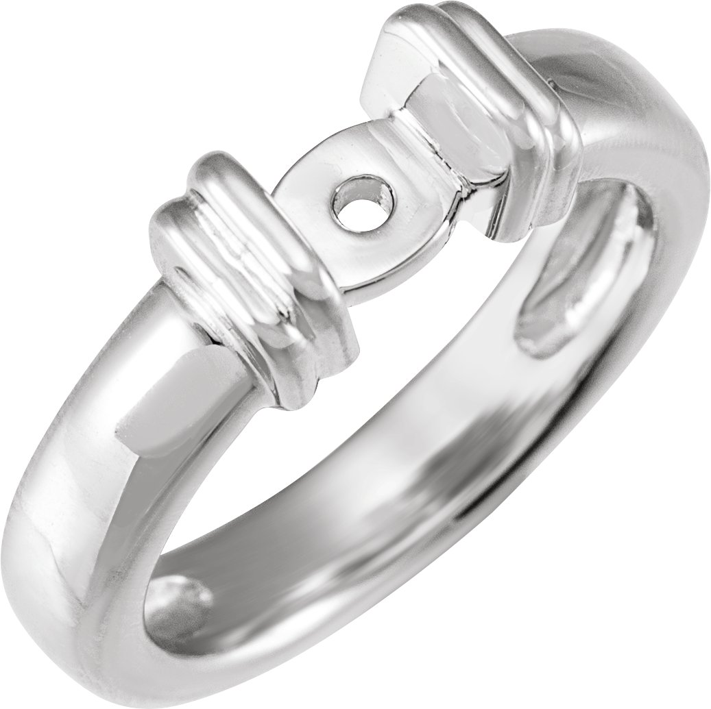 Channel-Set Solitaire Engagement Ring