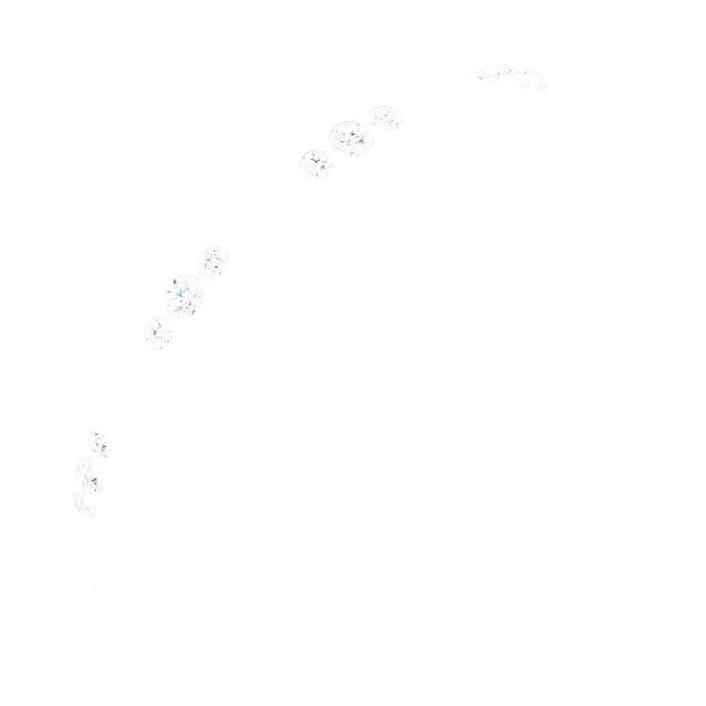 14K White 1/6 CTW Natural Diamond Eternity Band Size 8