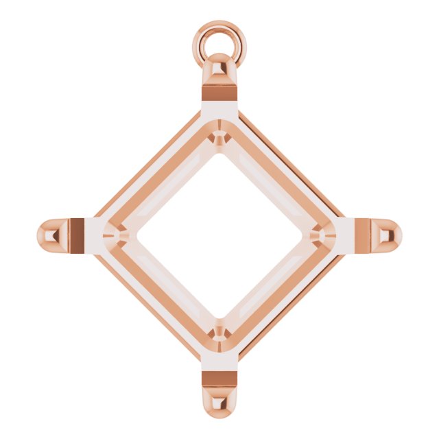 Round 4-Prong Basket Dangle