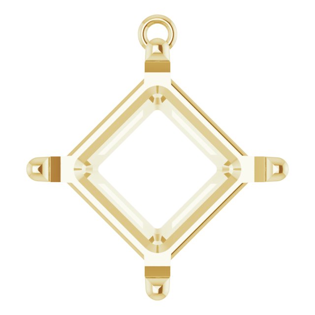 Round 4-Prong Basket Dangle