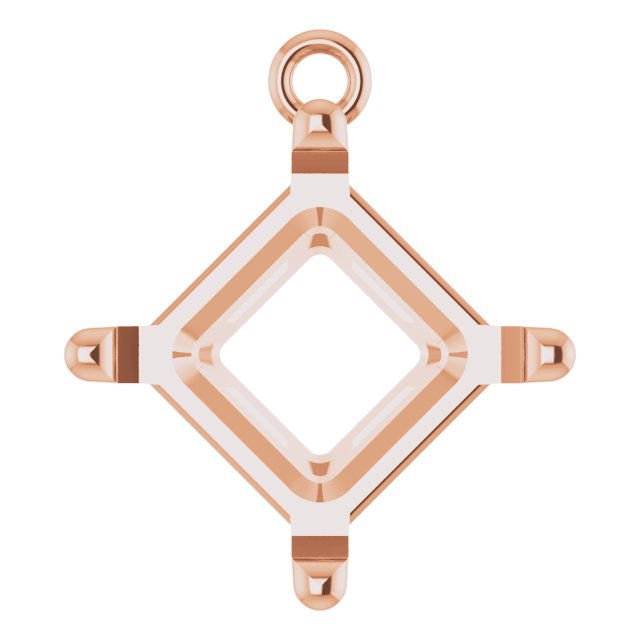 Round 4-Prong Basket Dangle