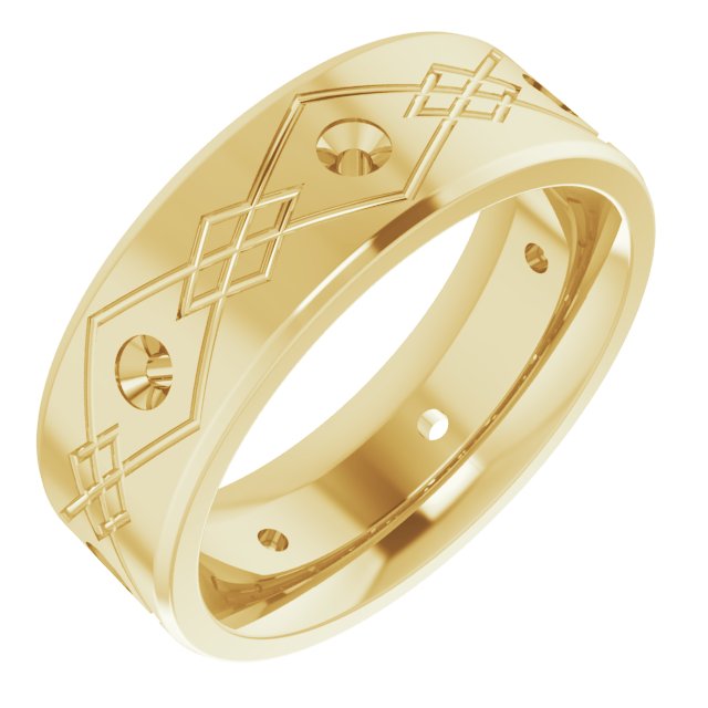 14k Yellow Gold
