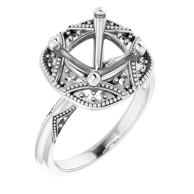 Halo-Style Engagement Ring