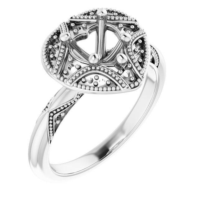 Halo-Style Engagement Ring