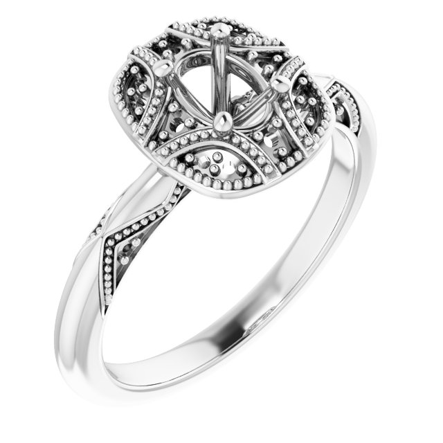 Halo-Style Engagement Ring