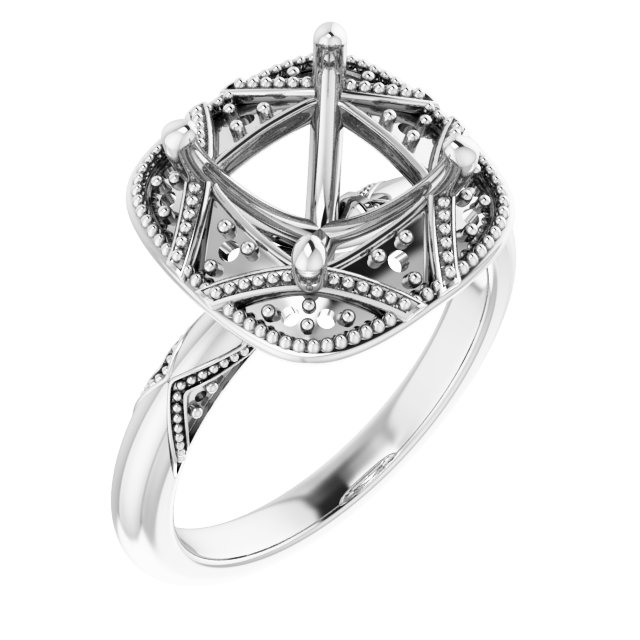 Halo-Style Engagement Ring