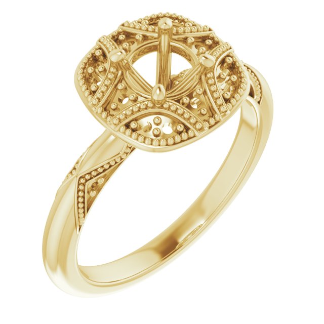 Halo-Style Engagement Ring