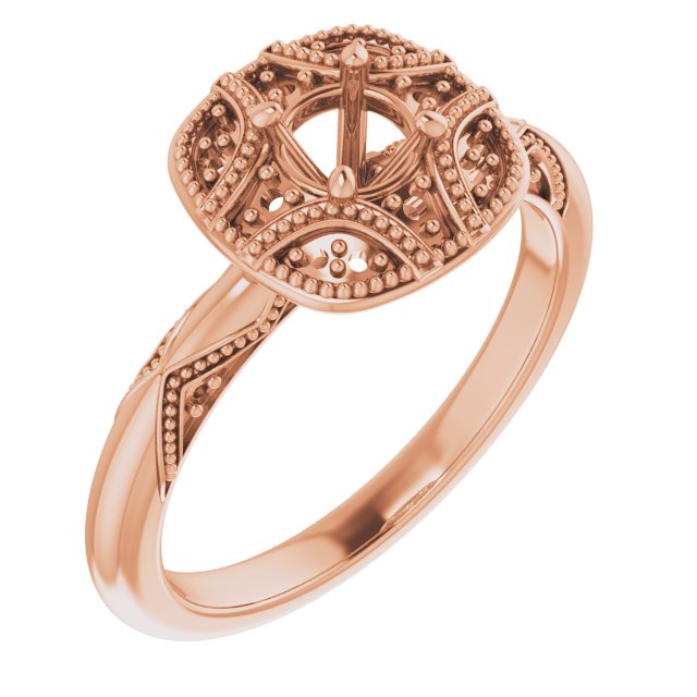 Halo-Style Engagement Ring