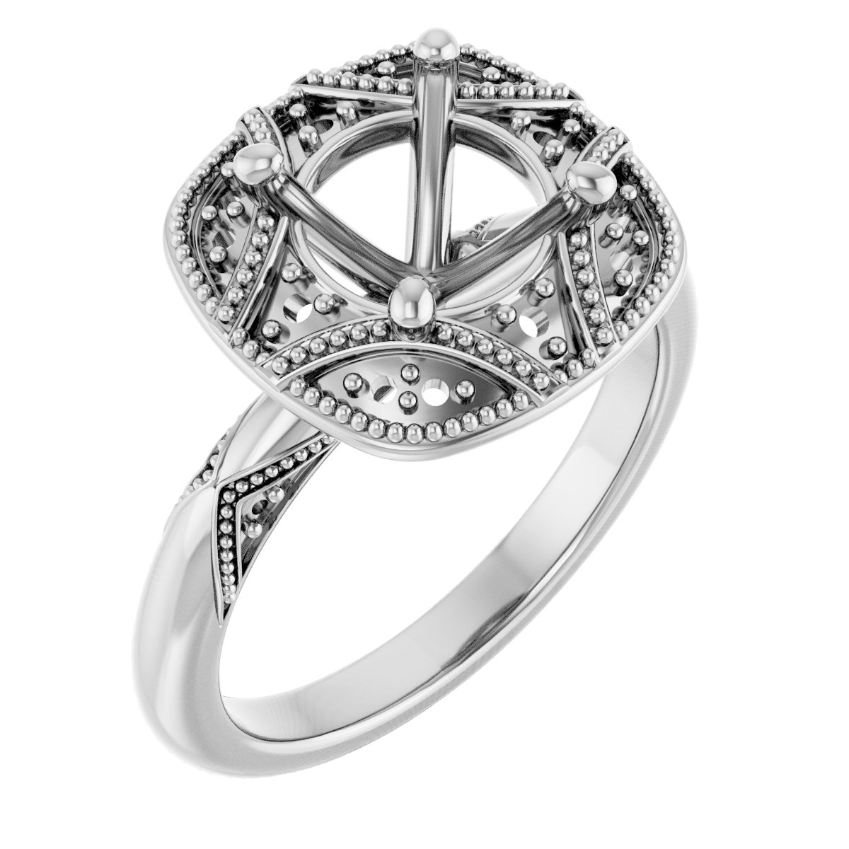 Halo-Style Engagement Ring