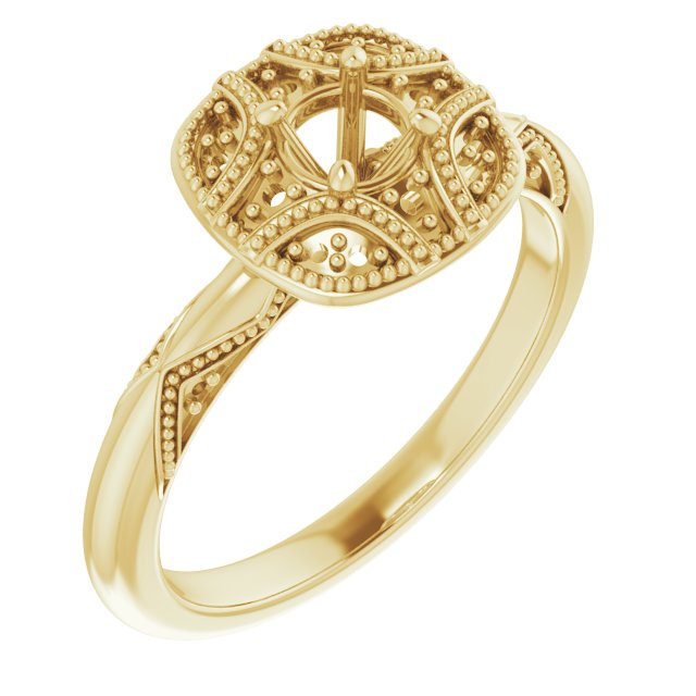 Halo-Style Engagement Ring