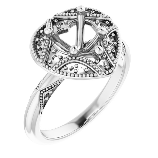 Halo-Style Engagement Ring