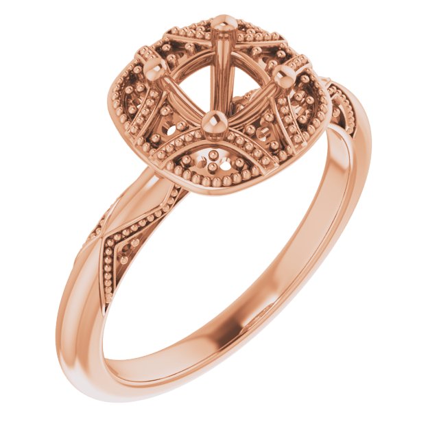 Halo-Style Engagement Ring