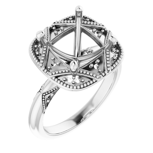 Halo-Style Engagement Ring