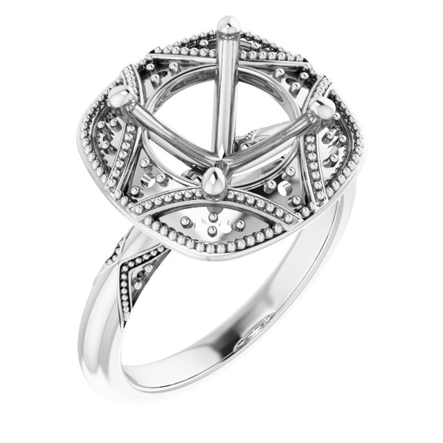 Halo-Style Engagement Ring