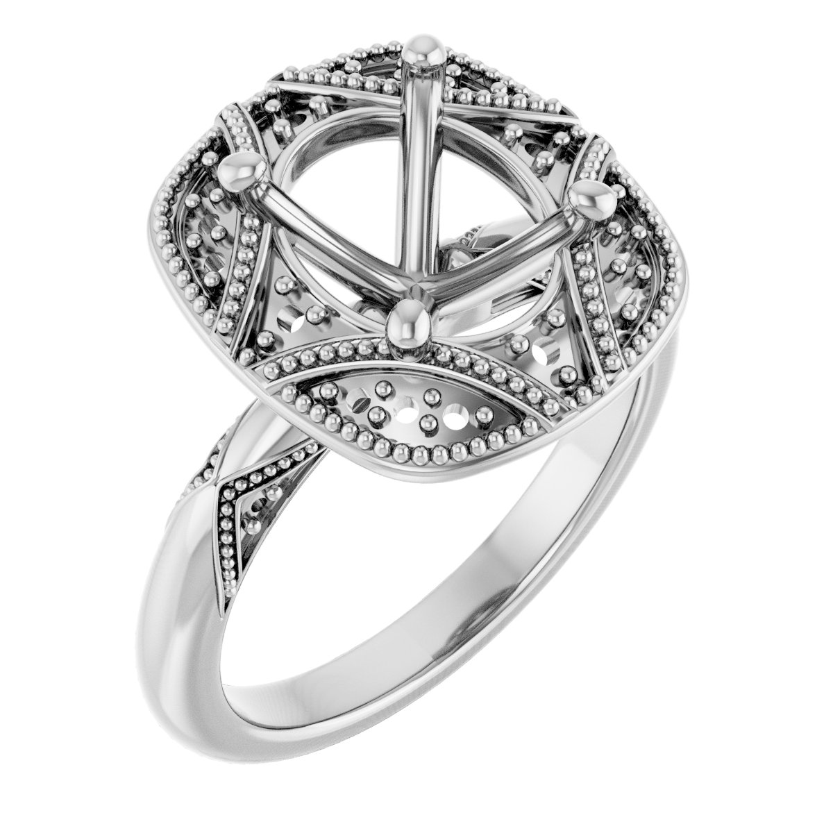 Halo-Style Engagement Ring