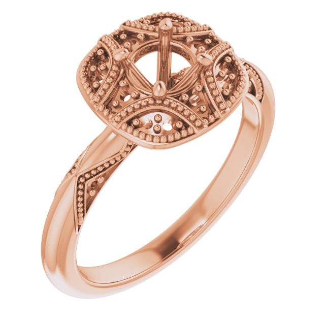 Halo-Style Engagement Ring