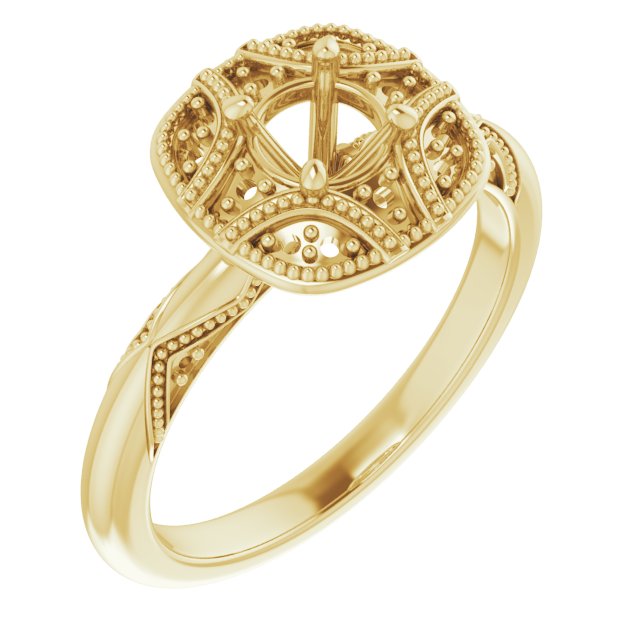 Halo-Style Engagement Ring