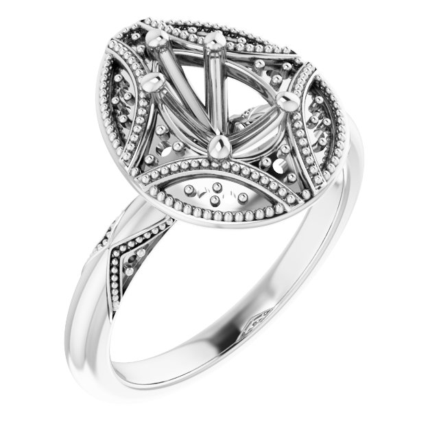 Halo-Style Engagement Ring