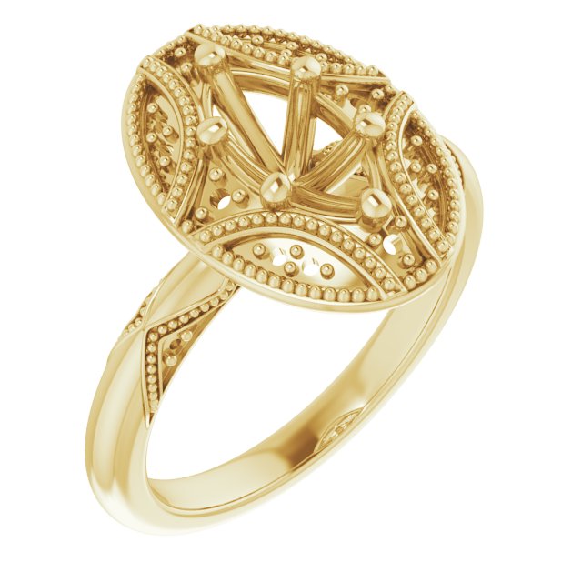 Halo-Style Engagement Ring