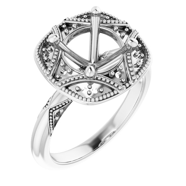 Halo-Style Engagement Ring