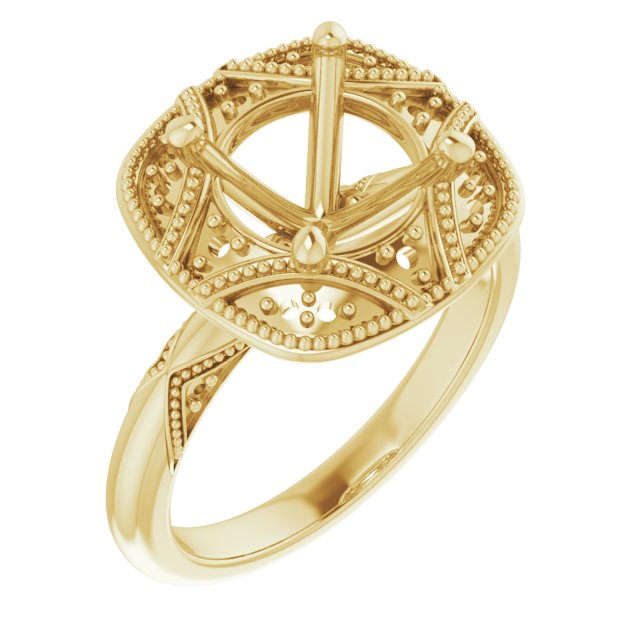 Halo-Style Engagement Ring
