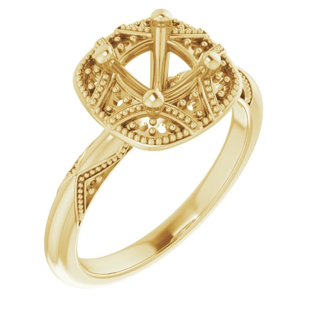 Halo-Style Engagement Ring