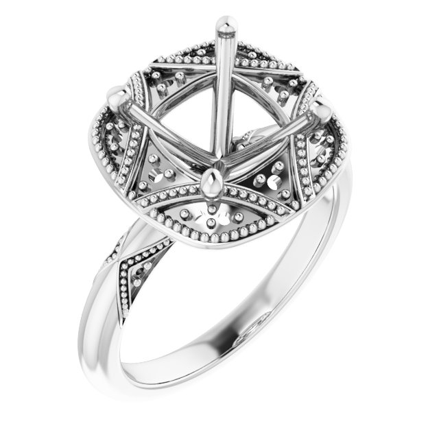 Halo-Style Engagement Ring