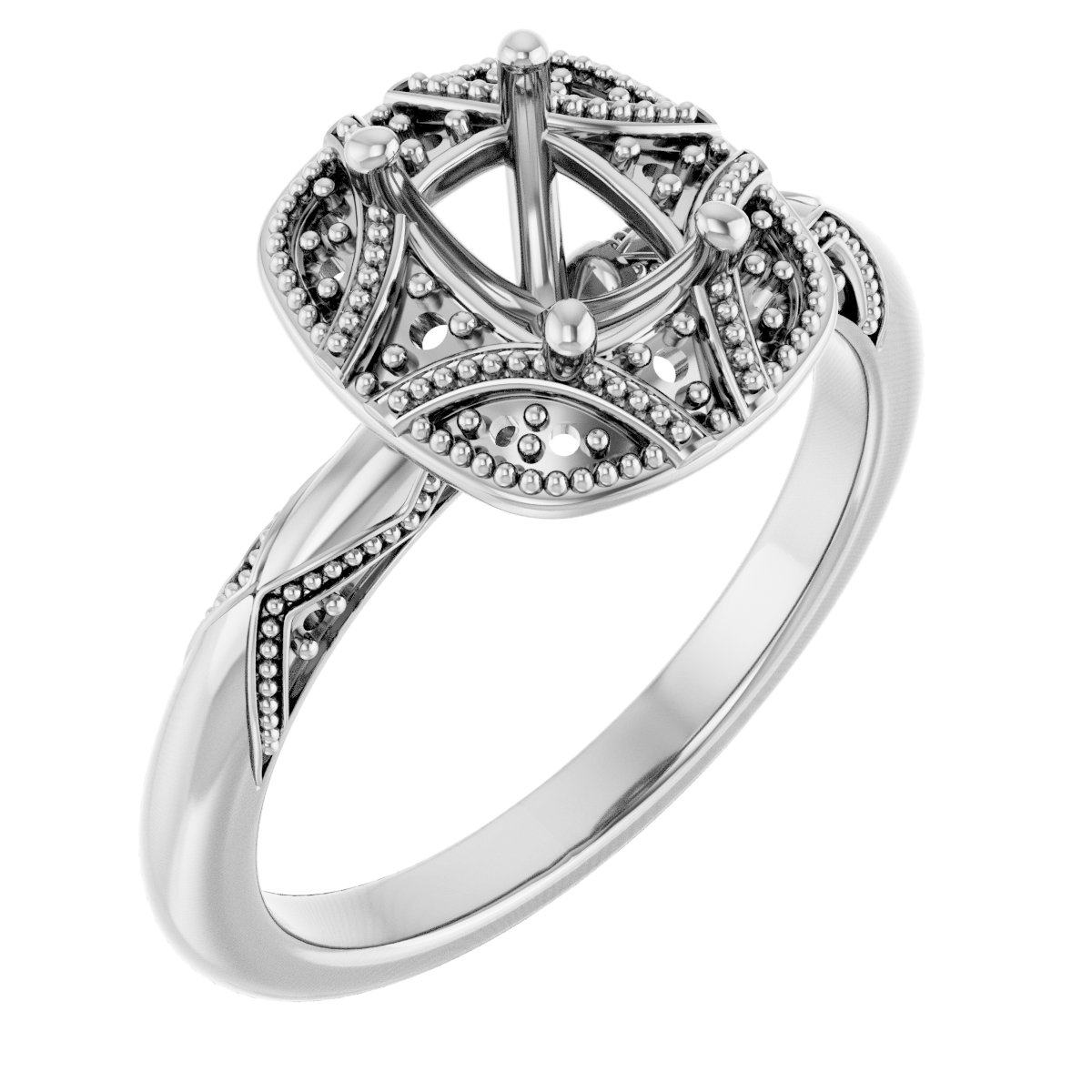 Halo-Style Engagement Ring