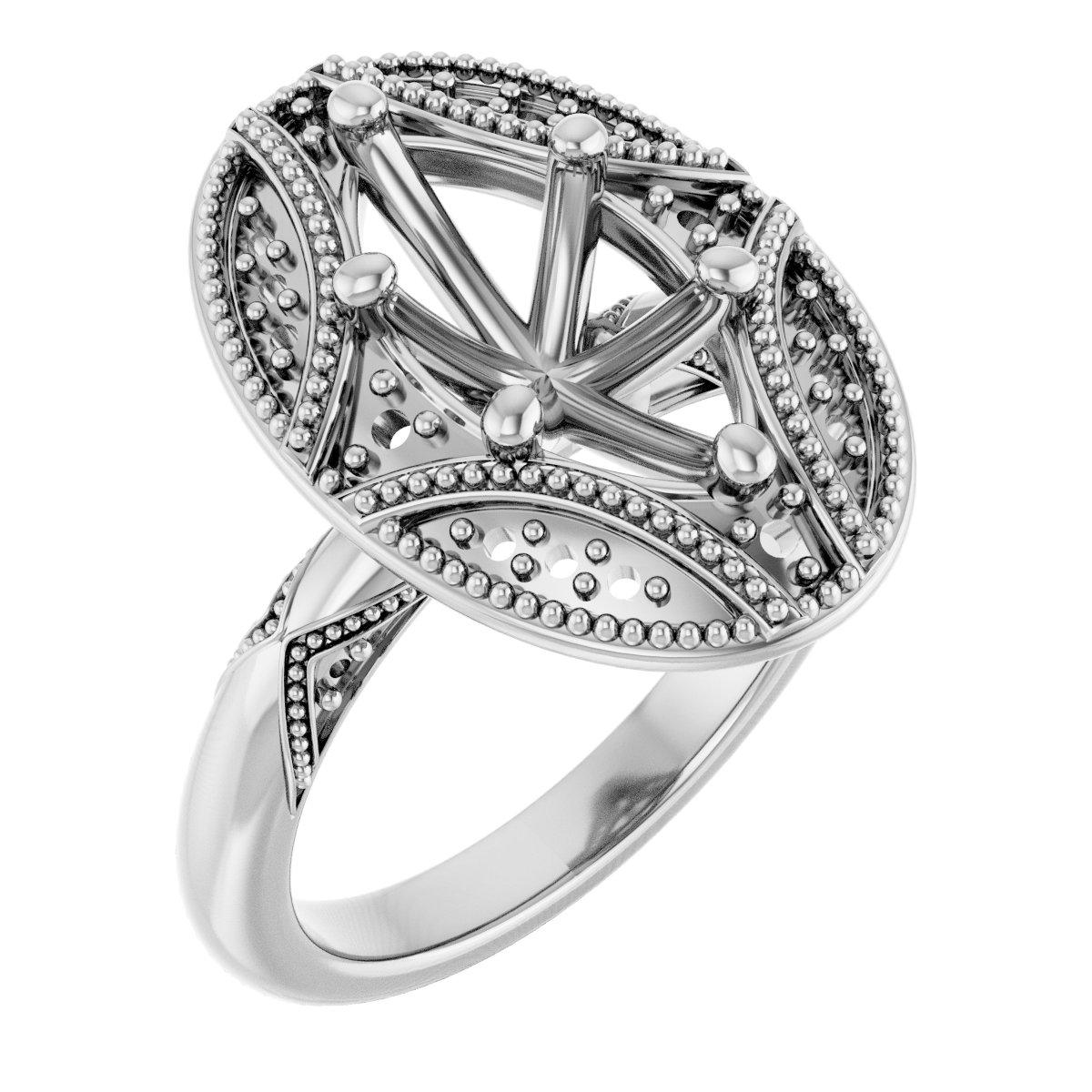 Halo-Style Engagement Ring