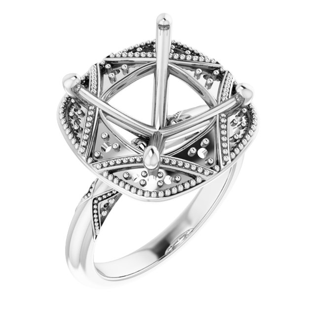 Halo-Style Engagement Ring
