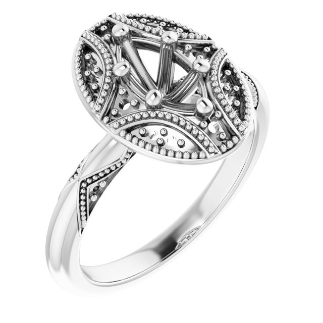 Halo-Style Engagement Ring