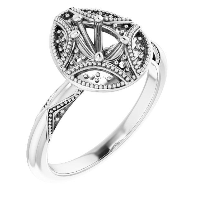 Halo-Style Engagement Ring