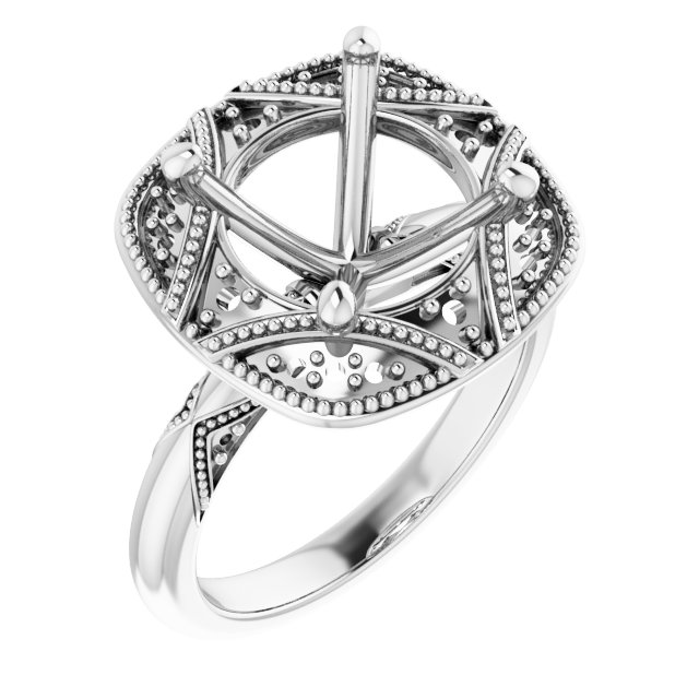 Halo-Style Engagement Ring