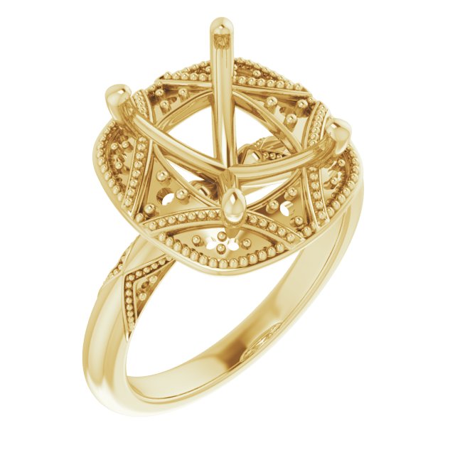Halo-Style Engagement Ring