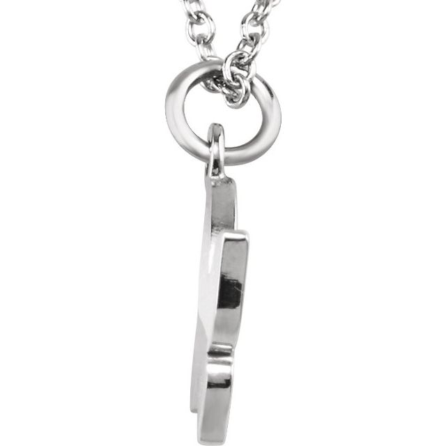 Sterling Silver Tiny Posh® Butterfly 16-18 Necklace 