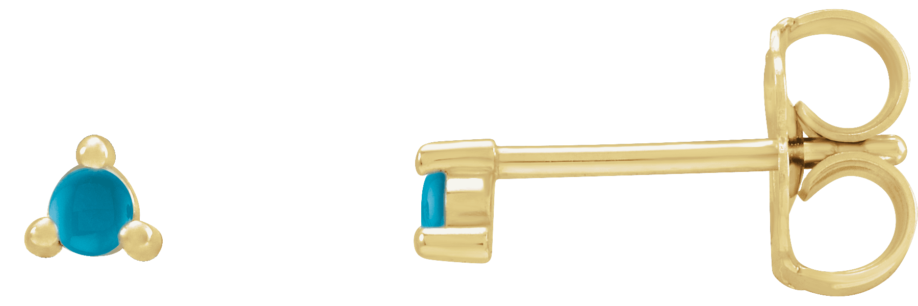 gemstone studs