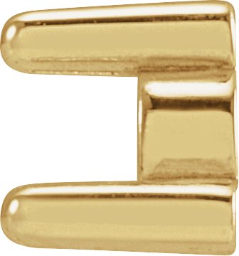 Rose-Cut Round 3-Prong Earring Setting