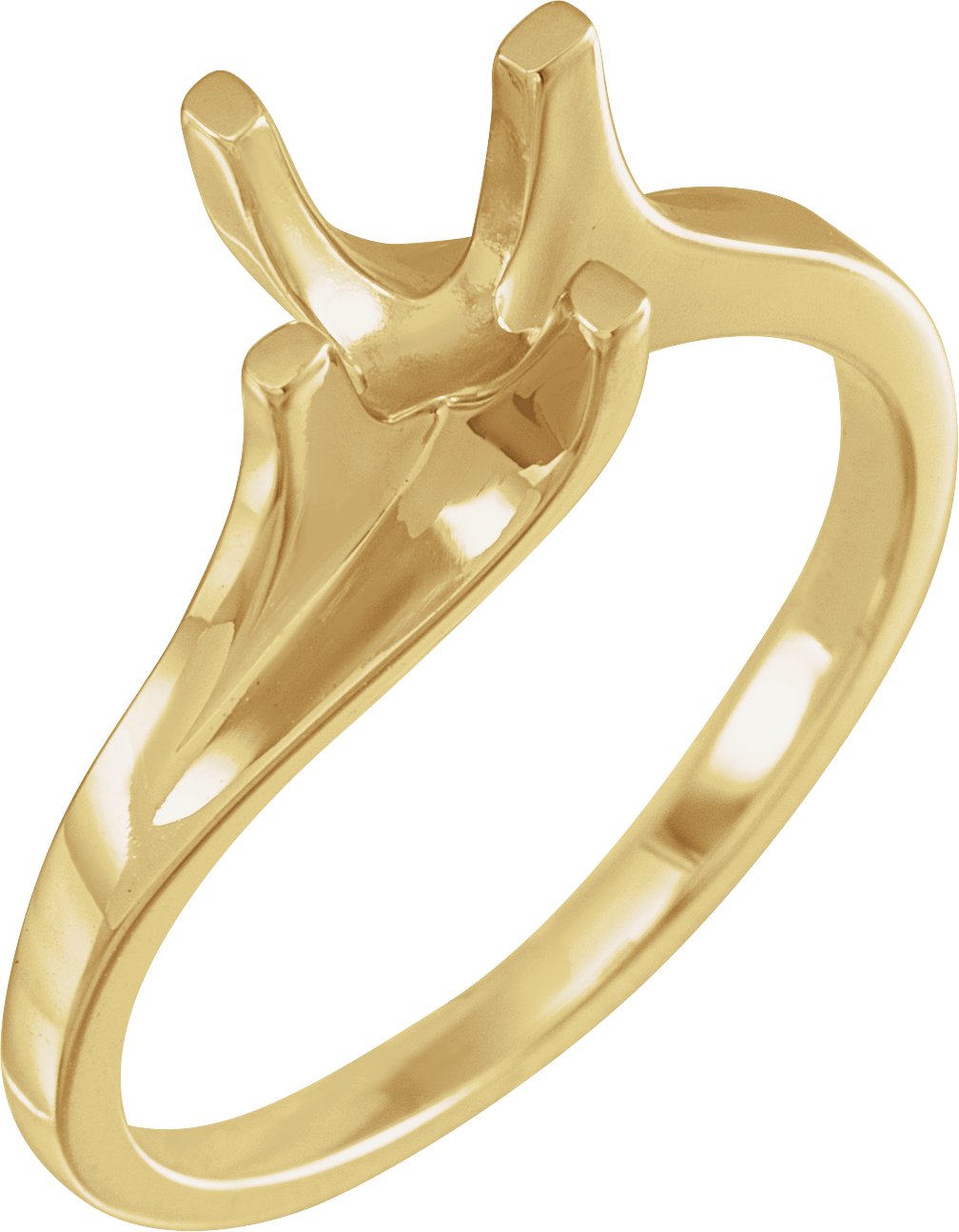 Solitaire Engagement Ring or Band